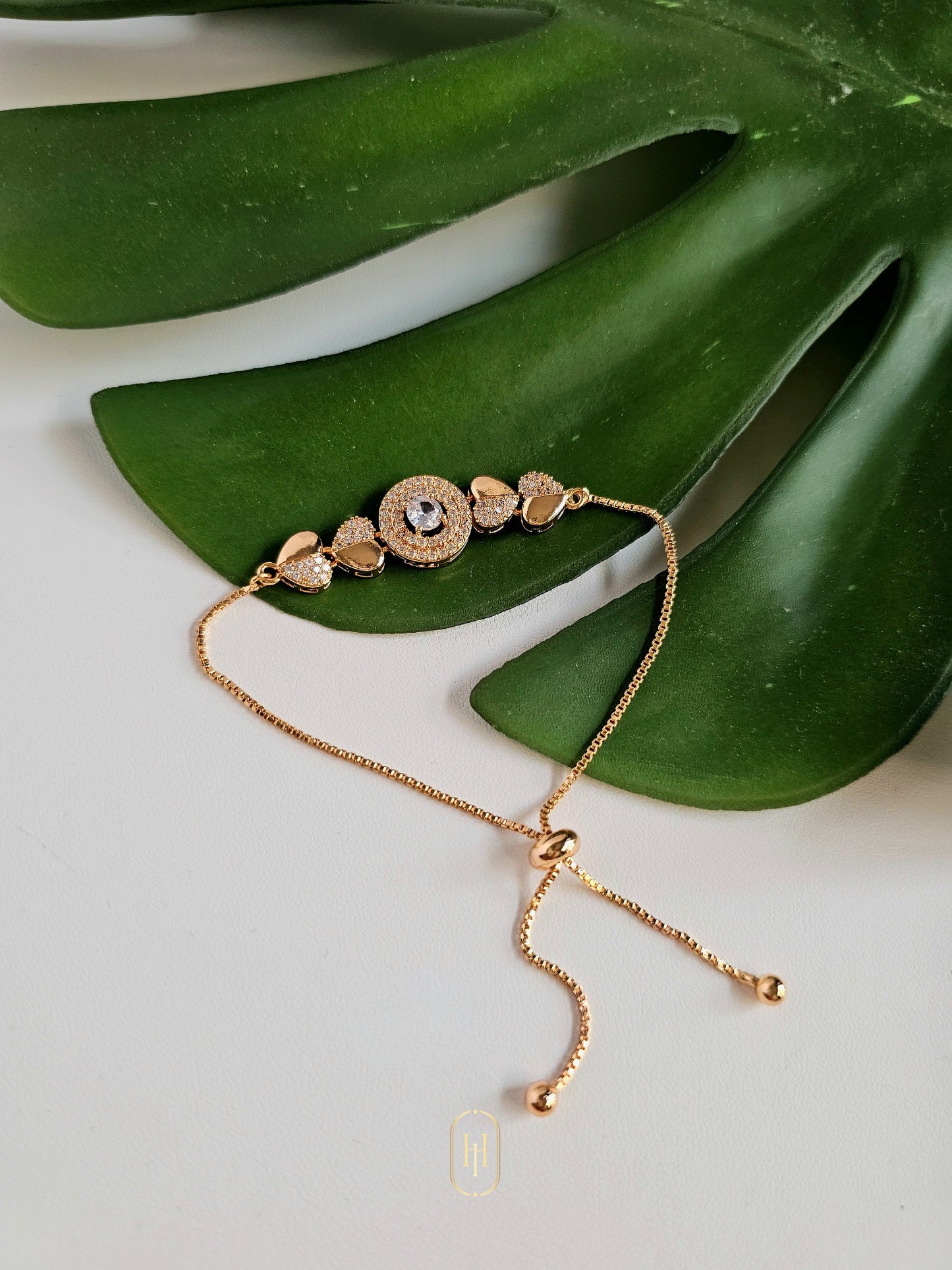 Aakriti Rakhi- Rose Gold