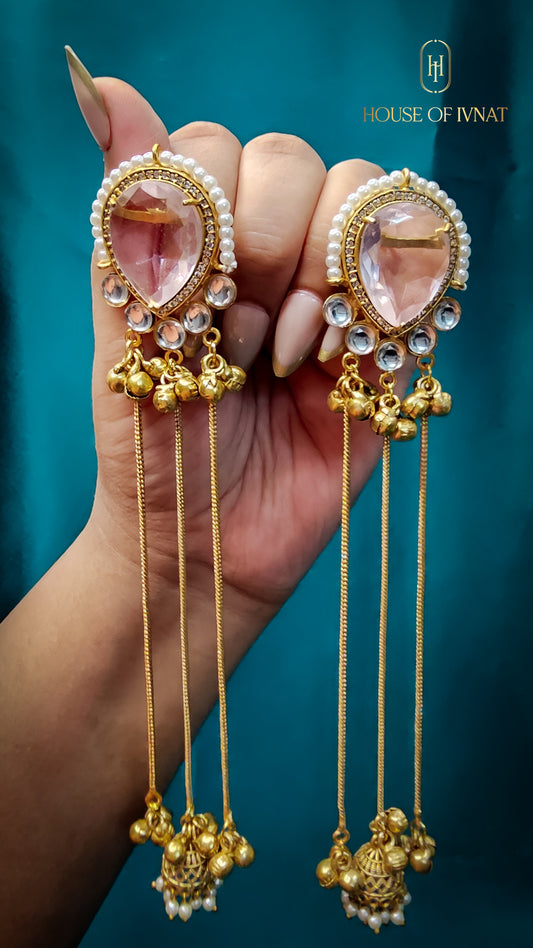 Handcrafted Statement Kashmiri Earrings