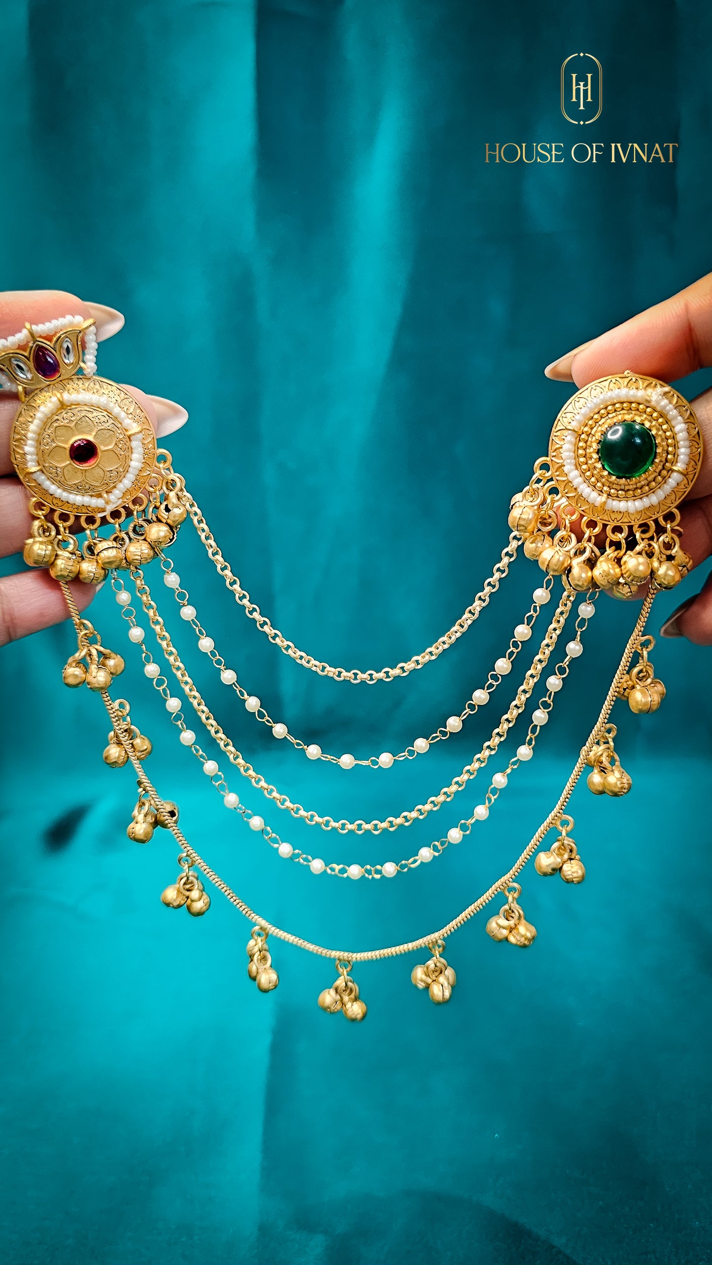 Handcrafted Statement Kashmiri Earrings