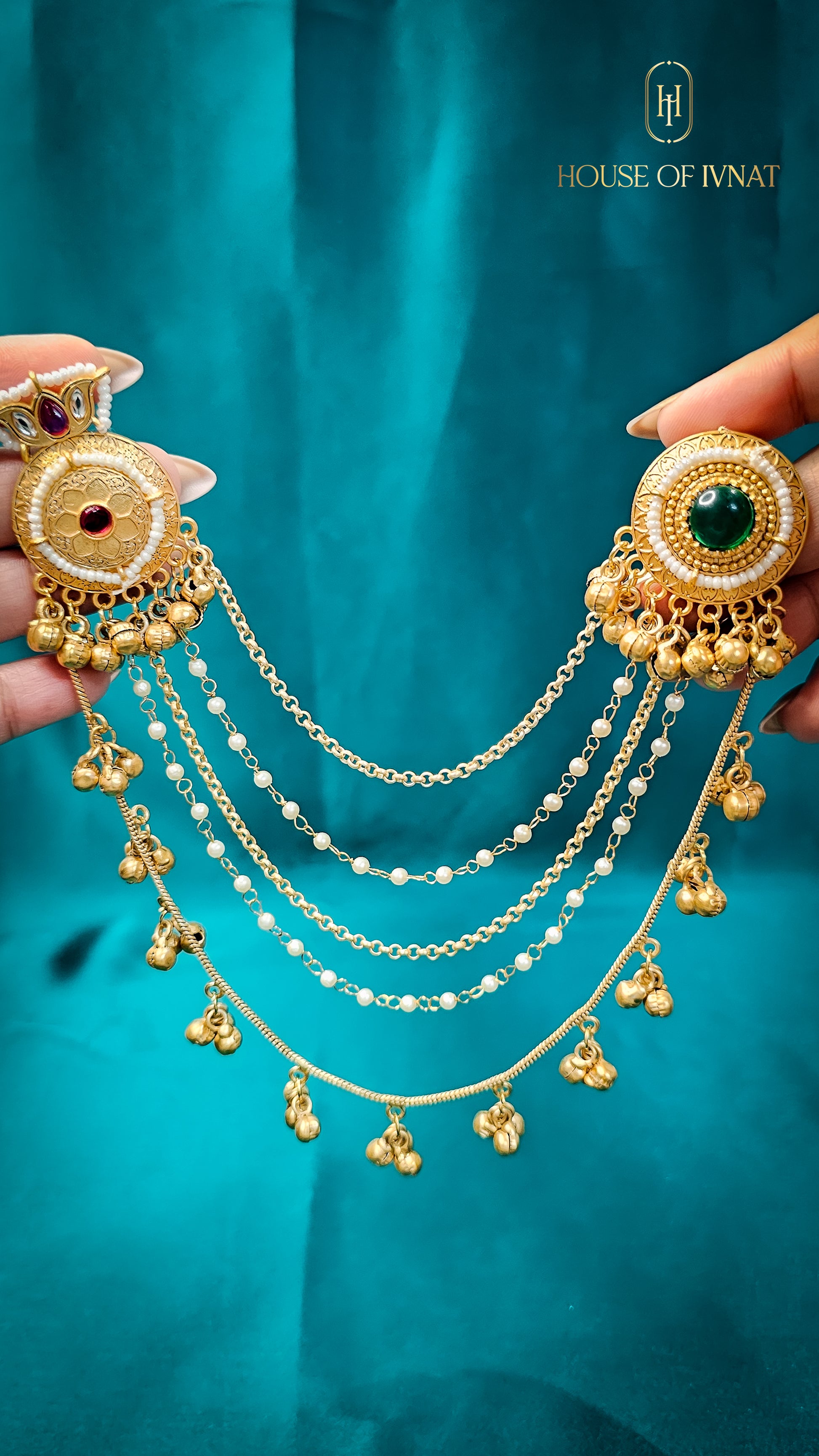 Handcrafted Statement Kashmiri Earrings