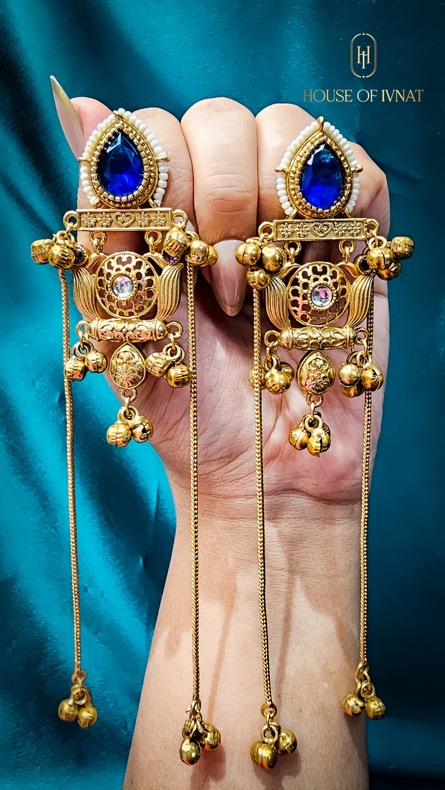 Handcrafted Statement Kashmiri Earringa