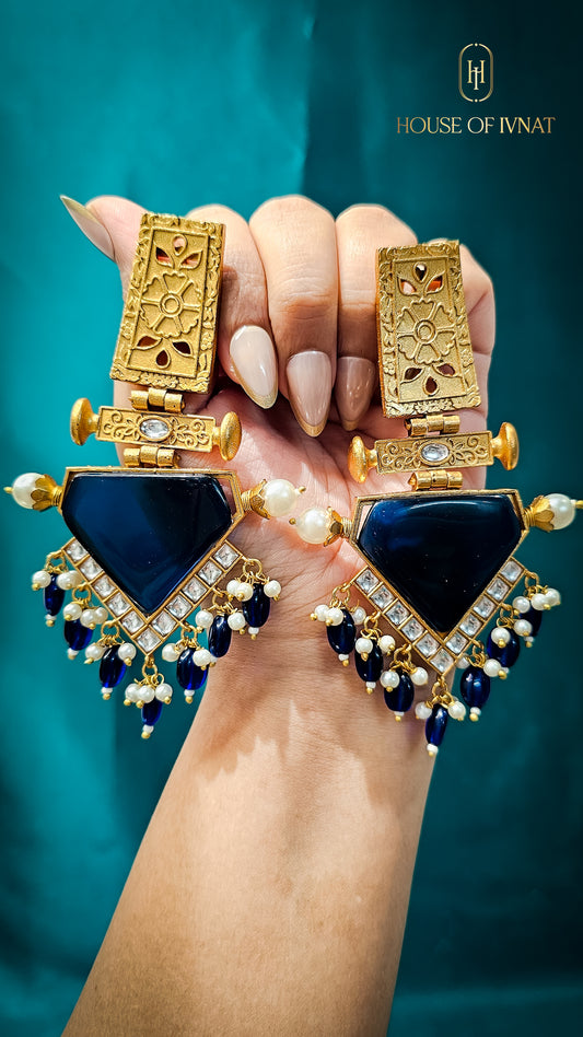 Handcrafted Statement Kashmiri Earrings