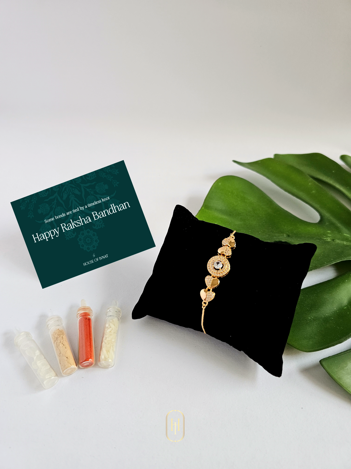 Aakriti Rakhi- Rose Gold