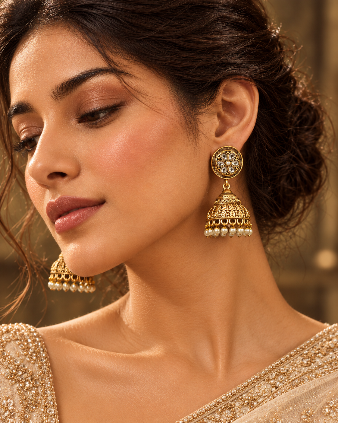 Mansi Jhumka Earrings