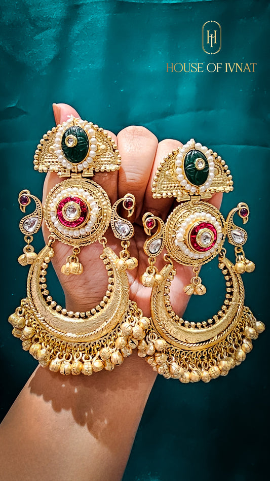 brass jhumka