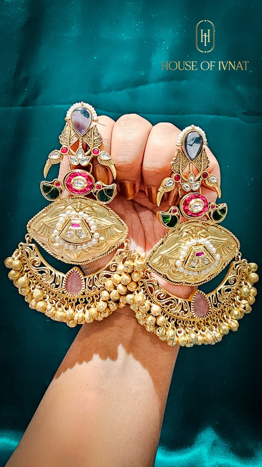 brass jhumka