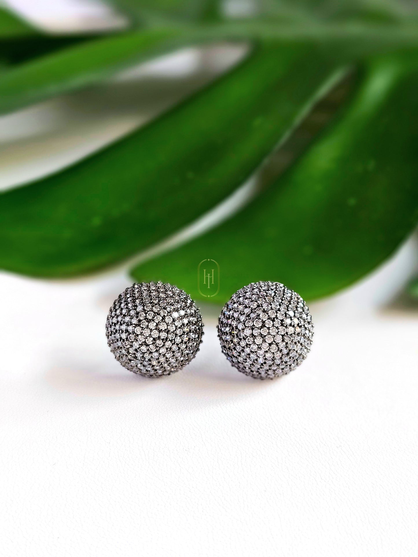 Camila Stud Earrings- American Diamond Stud earrings