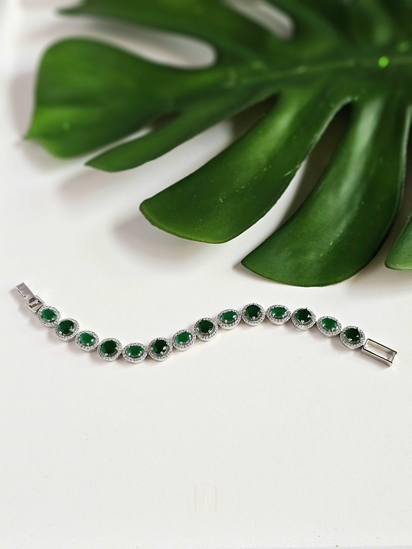 Theodora Bracelet- Emerald