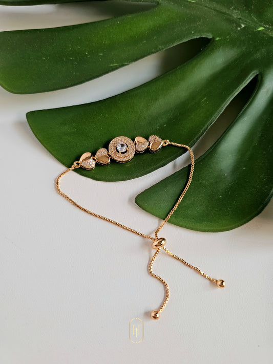 Aakriti Rakhi- Rose Gold