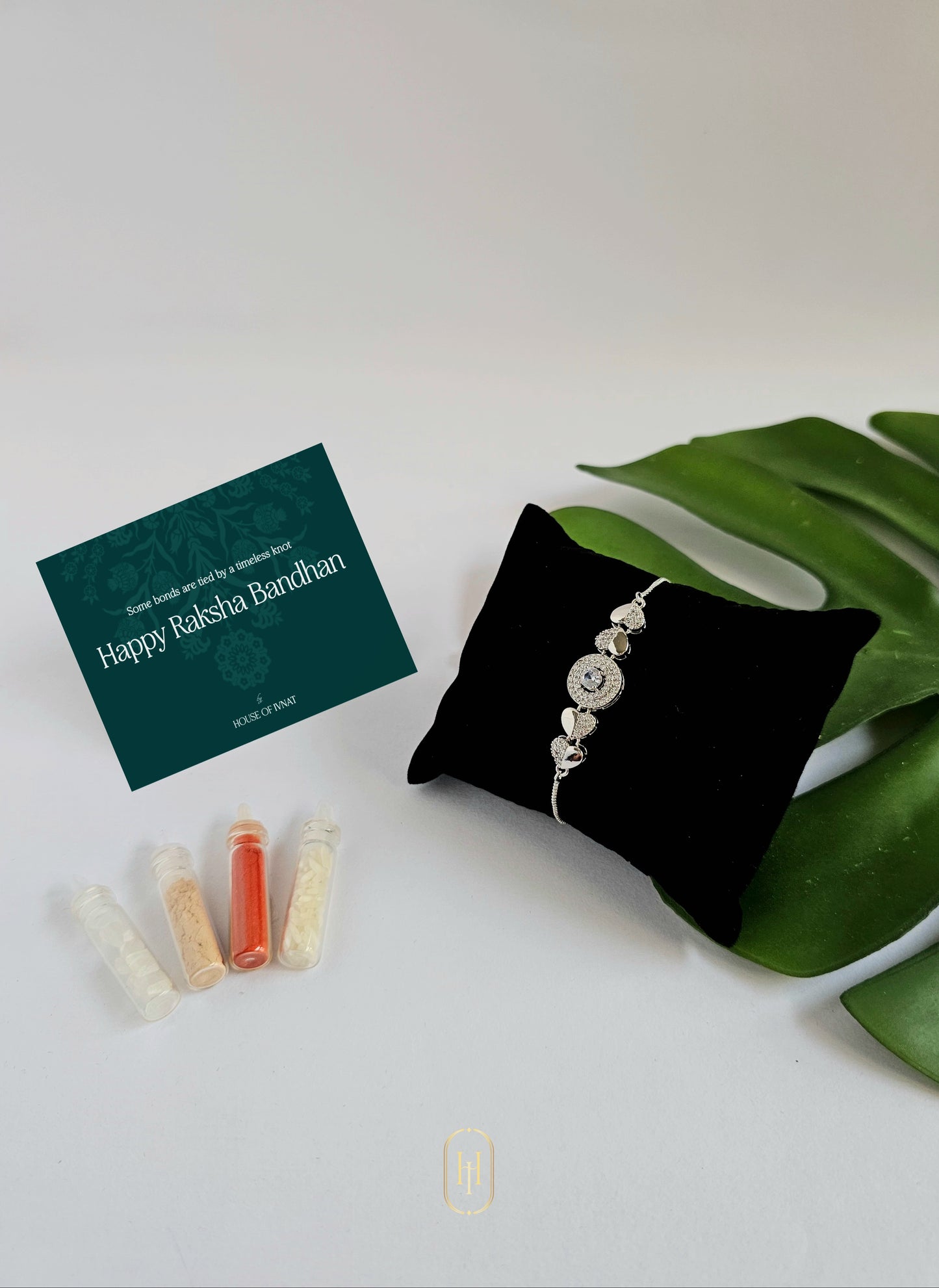Aakriti Rakhi- Silver