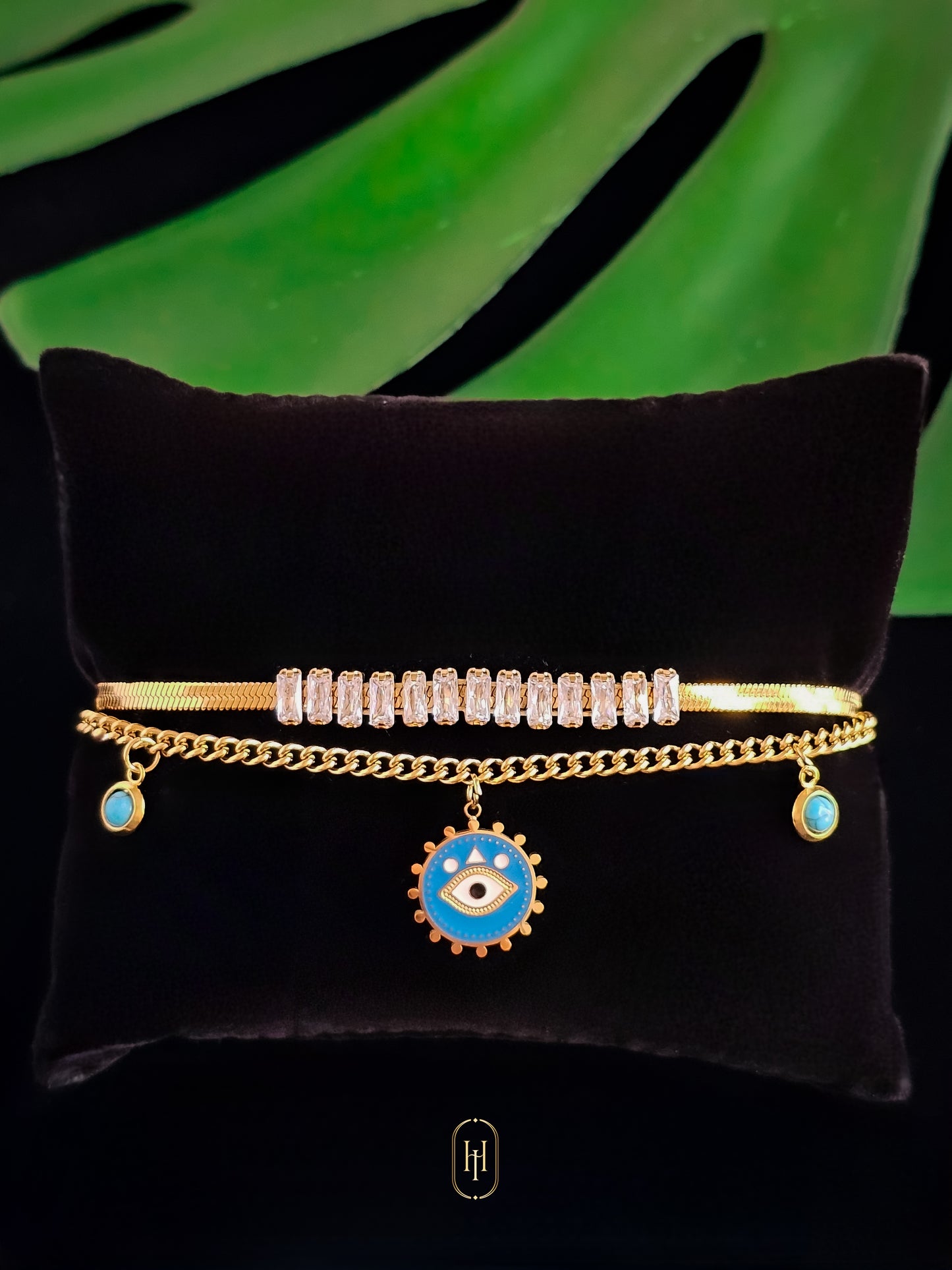 Naomi Evil-Eye Charm Bracelet