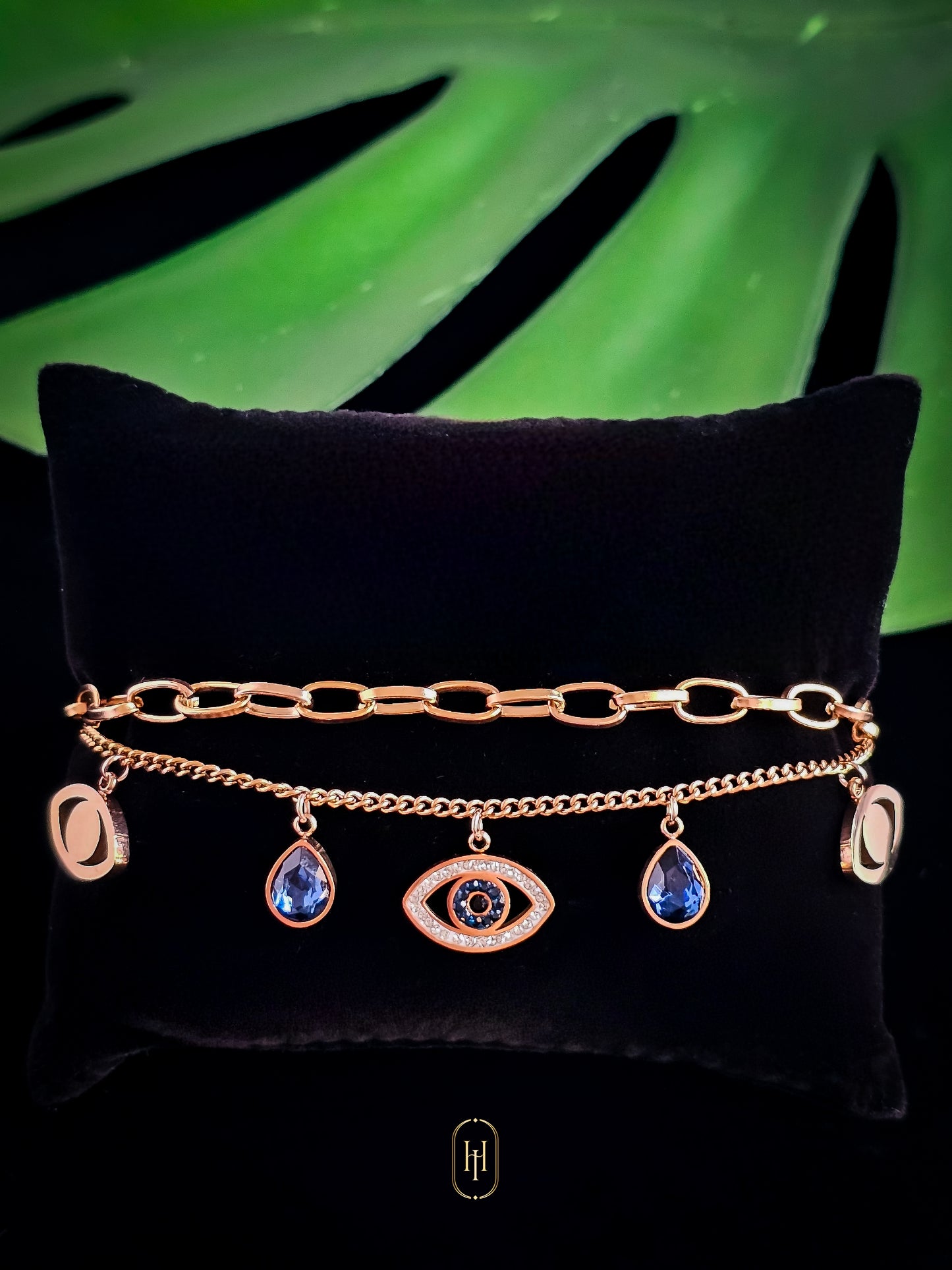 Alyssa Evil-Eye Charm Bracelet