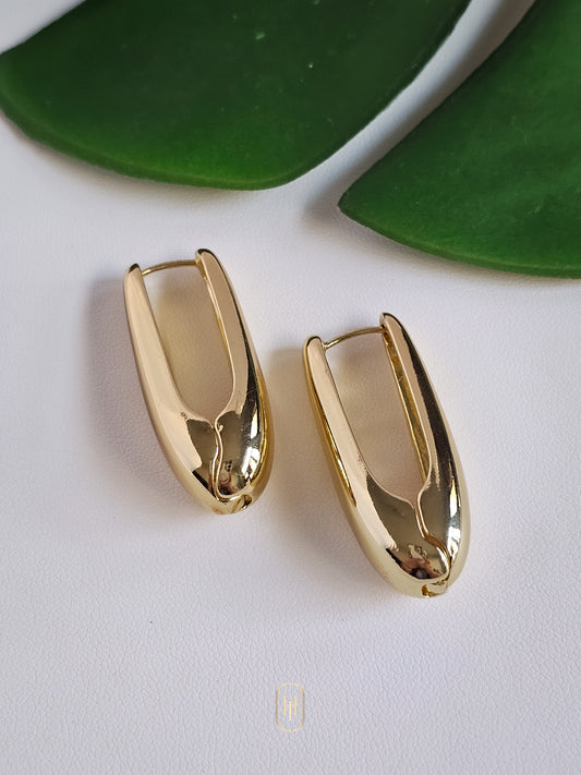 Dakota Modern Hoop Earrings