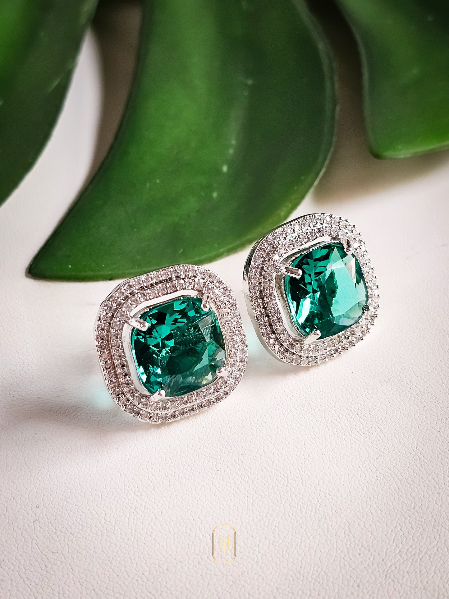 Keya Stud Earrings- Turquoise