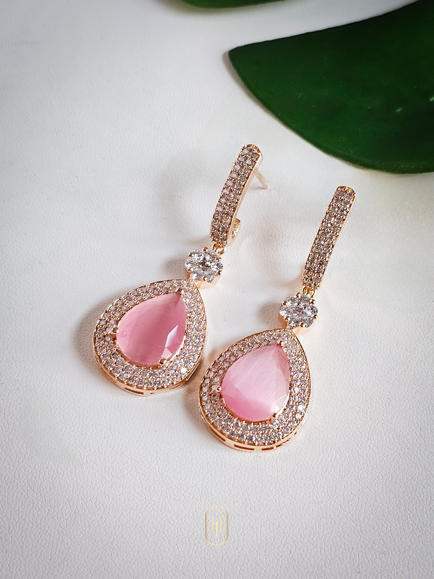 AD drop earrings