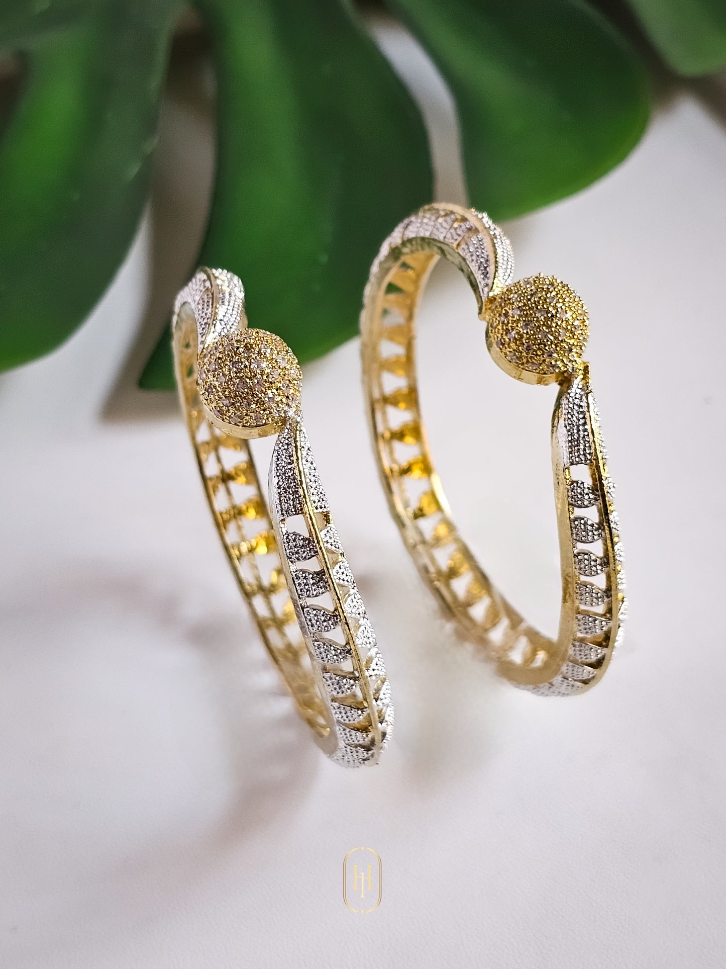 Prisha Diamond Bangles Set