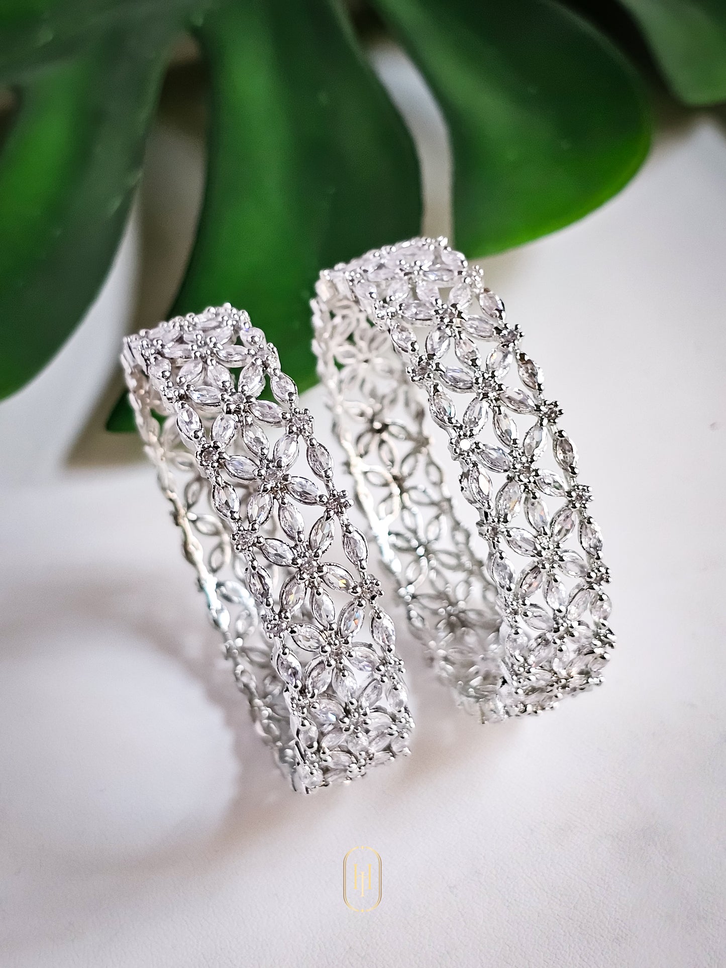 Kiara Diamond Bangles Set