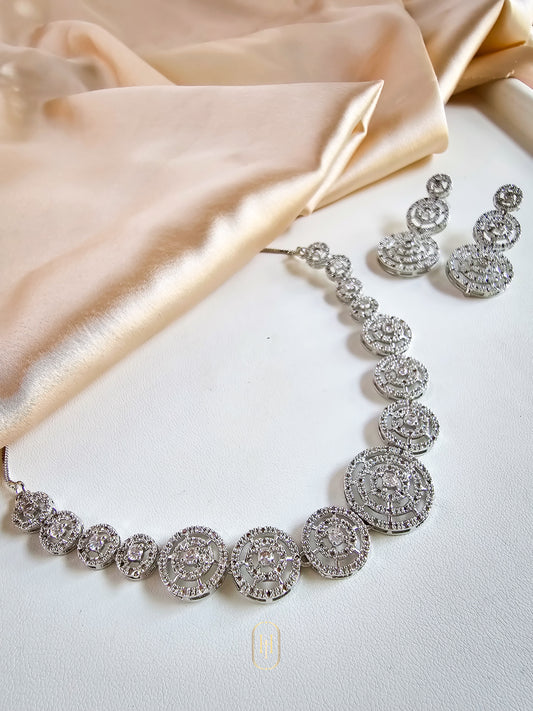 American diamond necklace