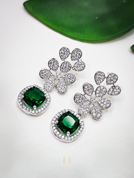 American Diamond Statement Earrings