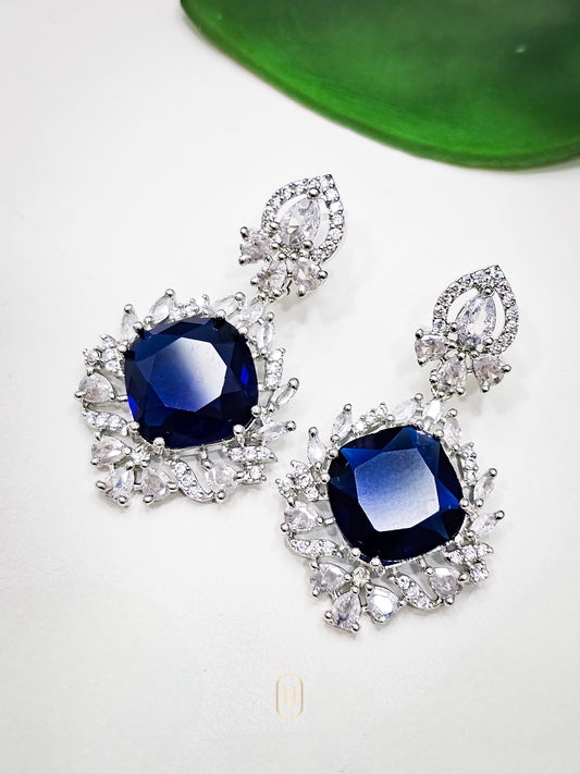 American Diamond Statement Earrings