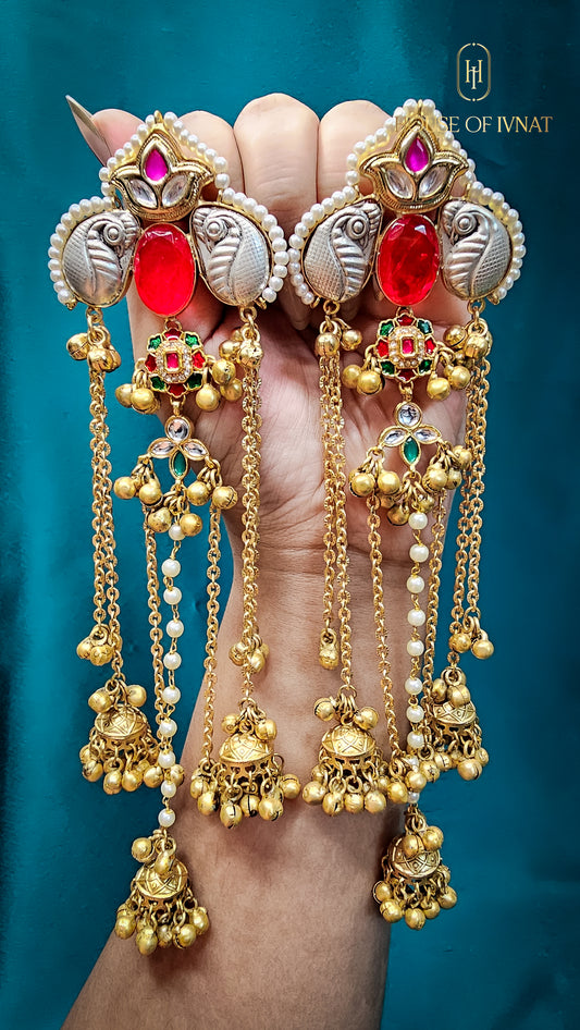 Handcrafted  Statement Kashmiri Earrings