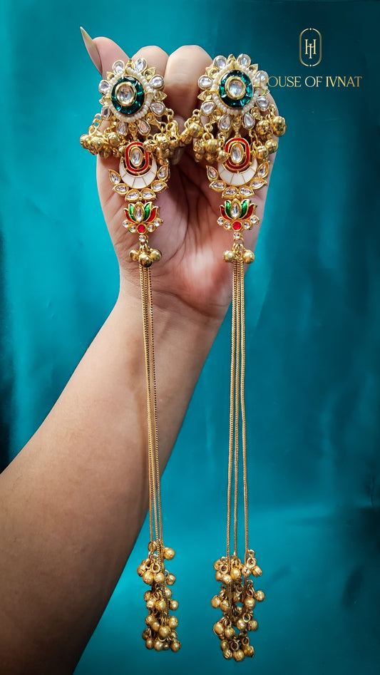 Handcrafted  Statement Kashmiri Earrings
