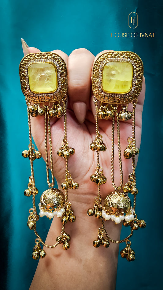 Handcrafted Statement Kashmiri Earrings