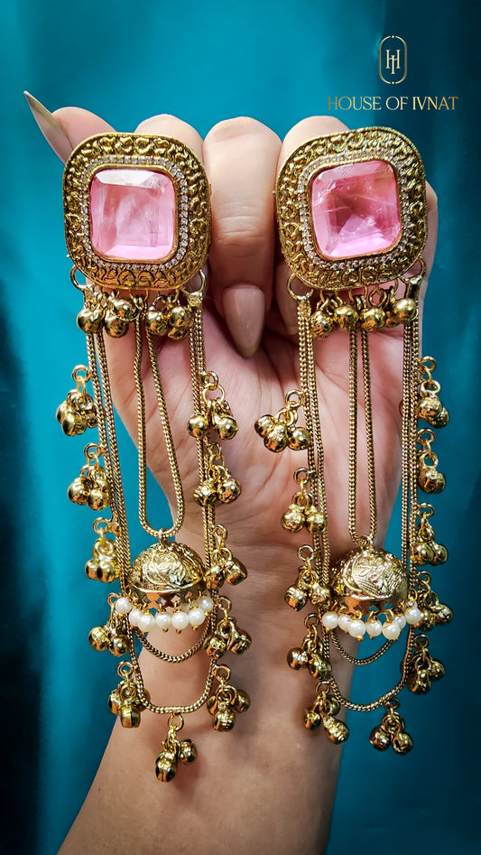 Handcrafted Statement Kashmiri Earrings