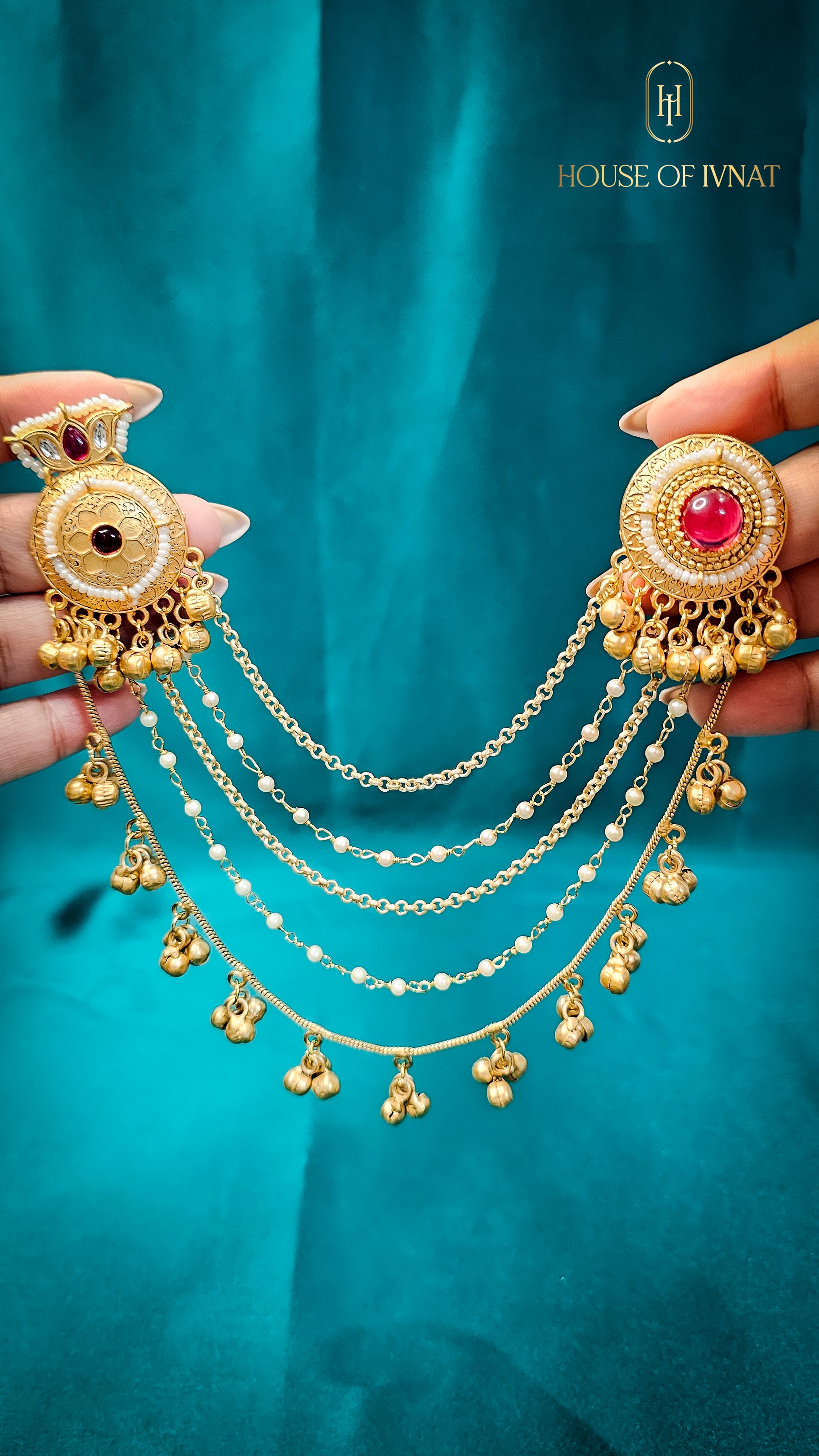 Handcrafted Statement Kashmiri Earrings