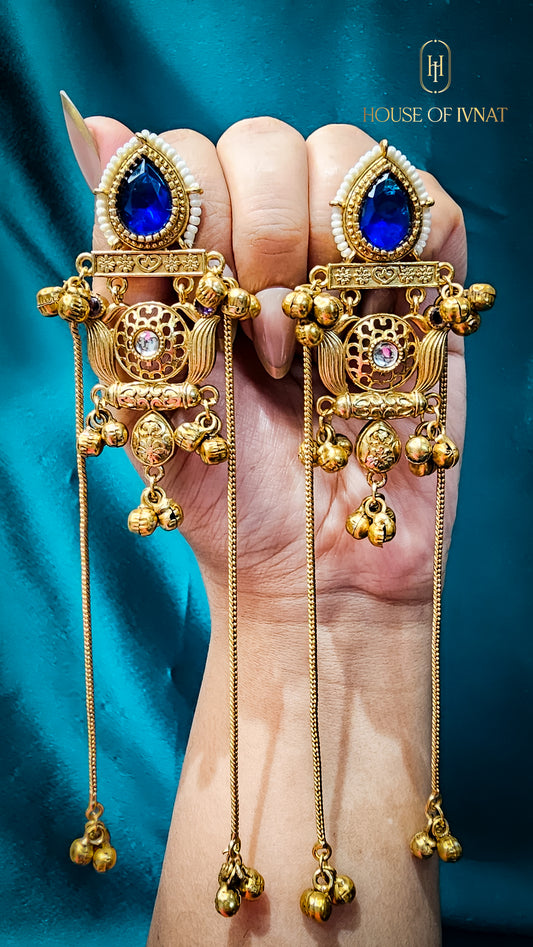 Handcrafted Statement Kashmiri Earringa