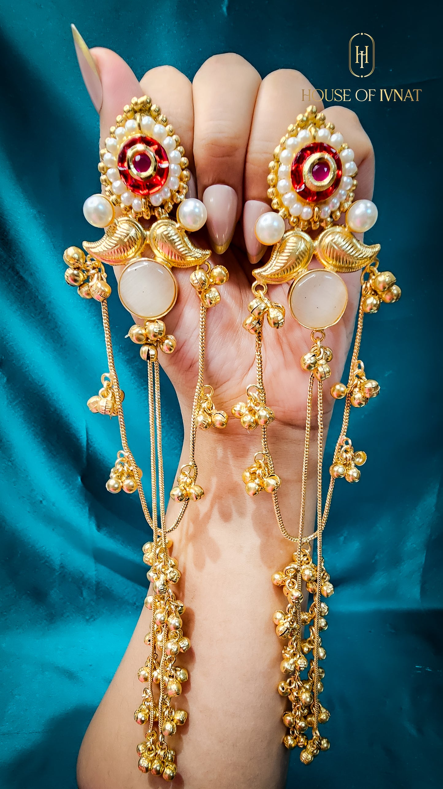 Handcrated Statement Kashmiri Earrings