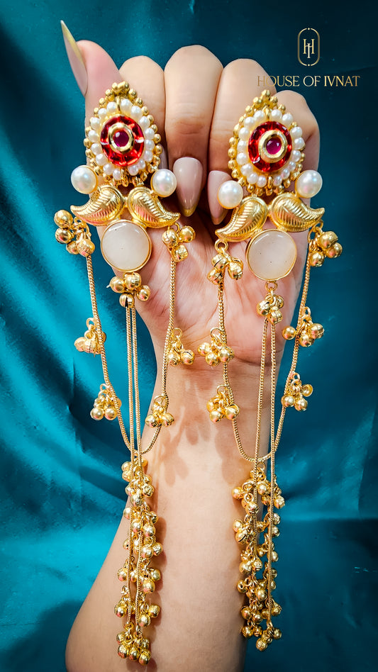 Handcrated Statement Kashmiri Earrings