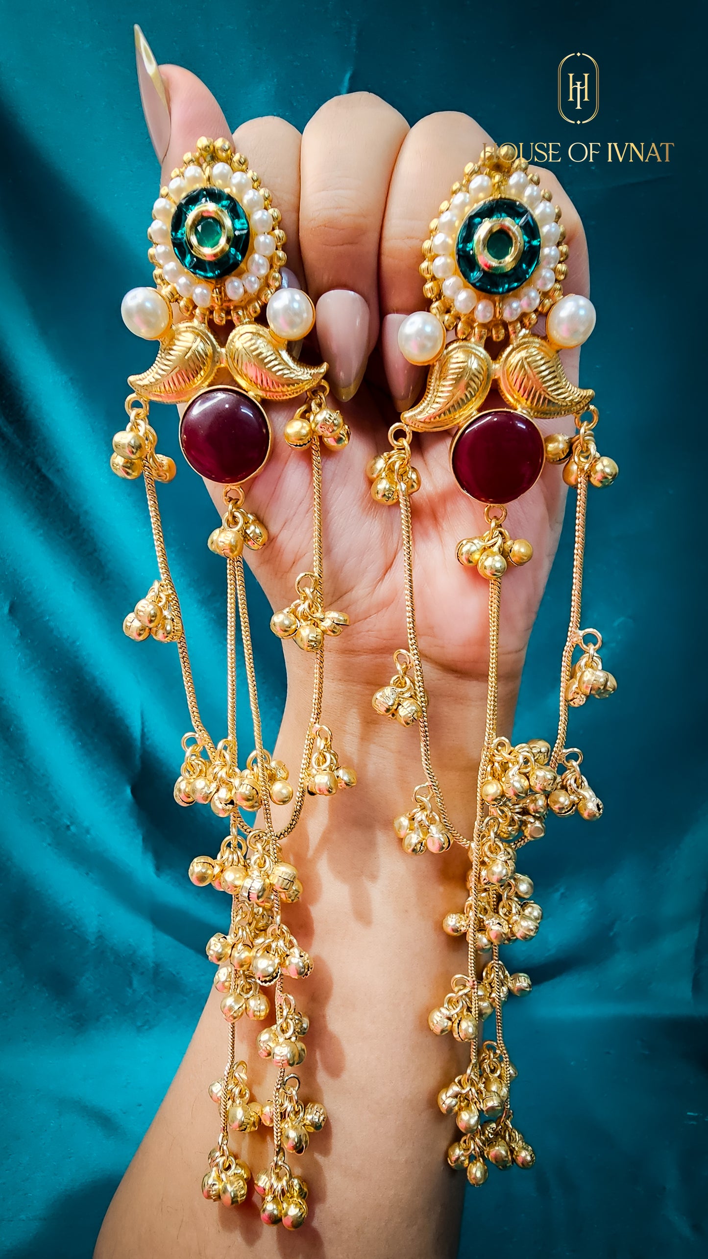 Handcrated Statement Kashmiri Earrings