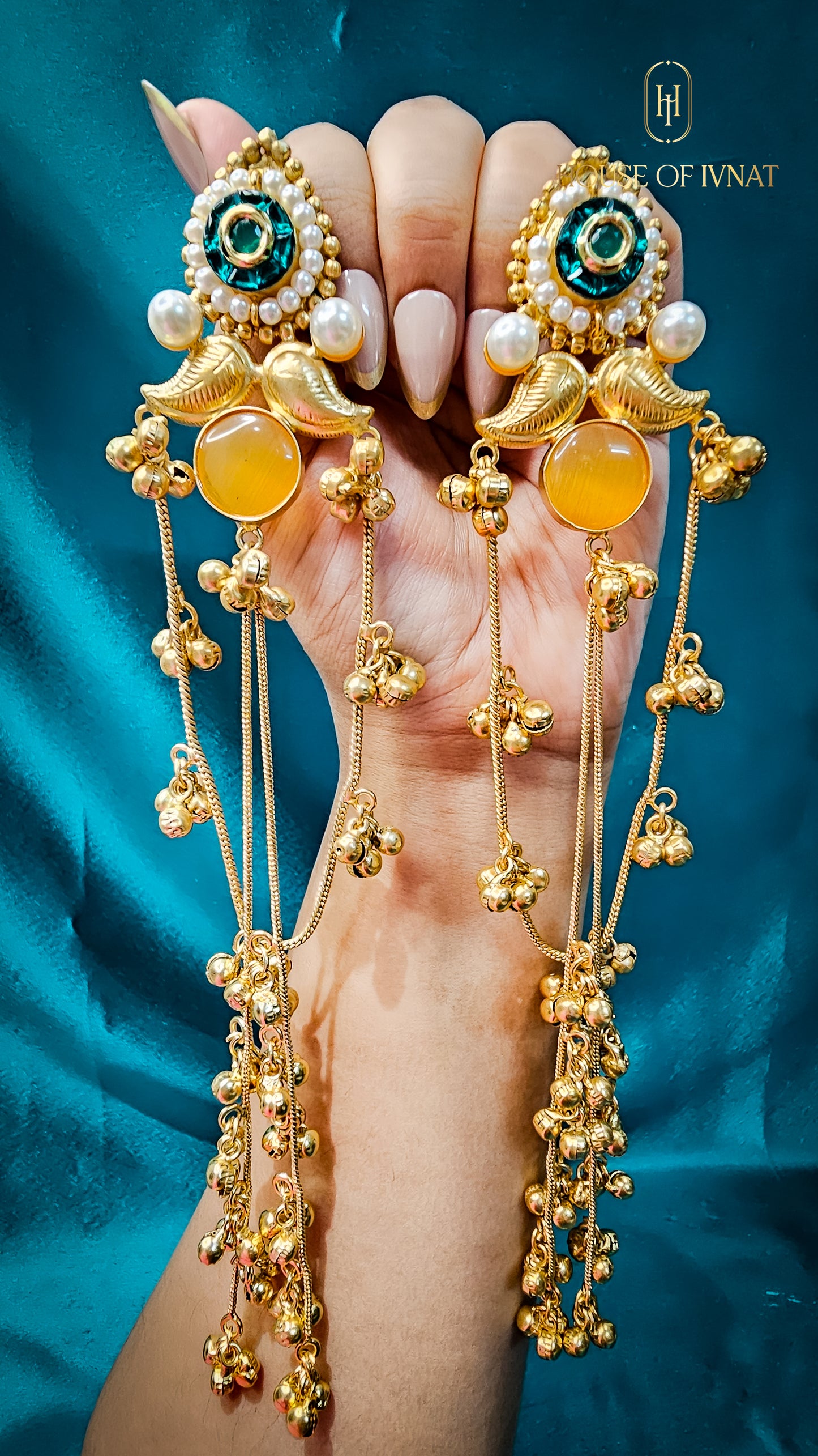 Handcrated Statement Kashmiri Earrings