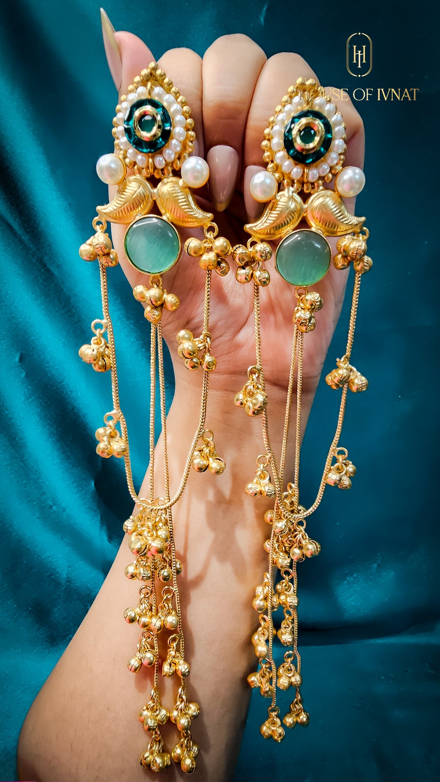 Handcrated Statement Kashmiri Earrings