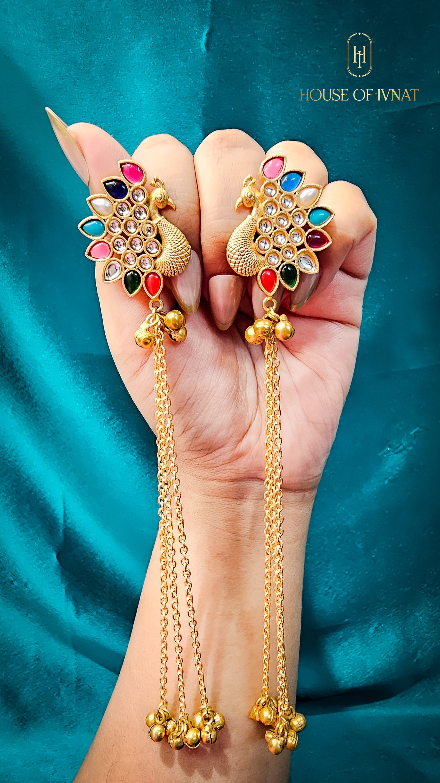 Handcrated Statement Kashmiri Earrings