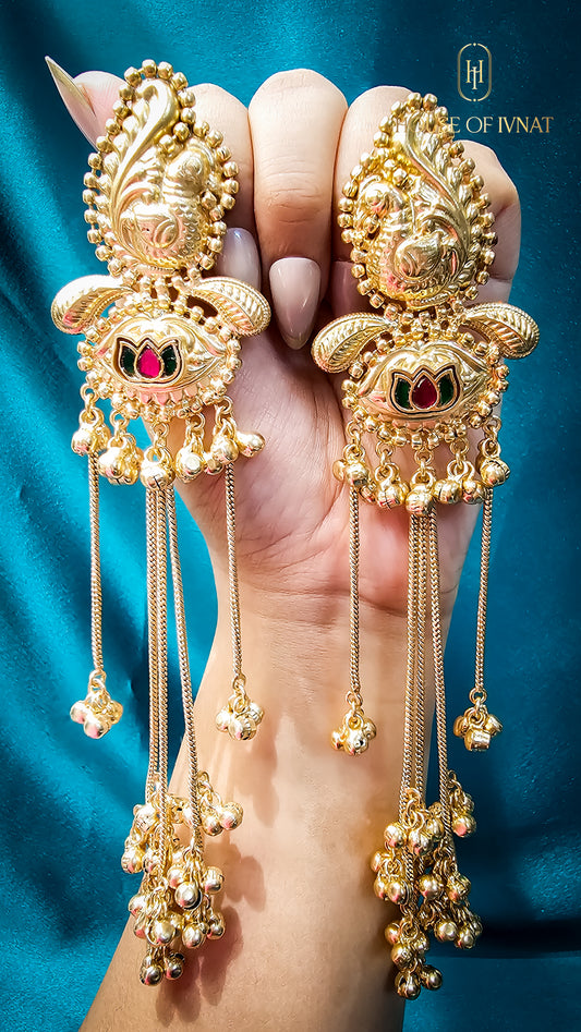 Handcrated Statement Kashmiri Earrings