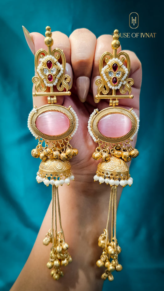 Handcrafted Statement Kashmiri Earrings