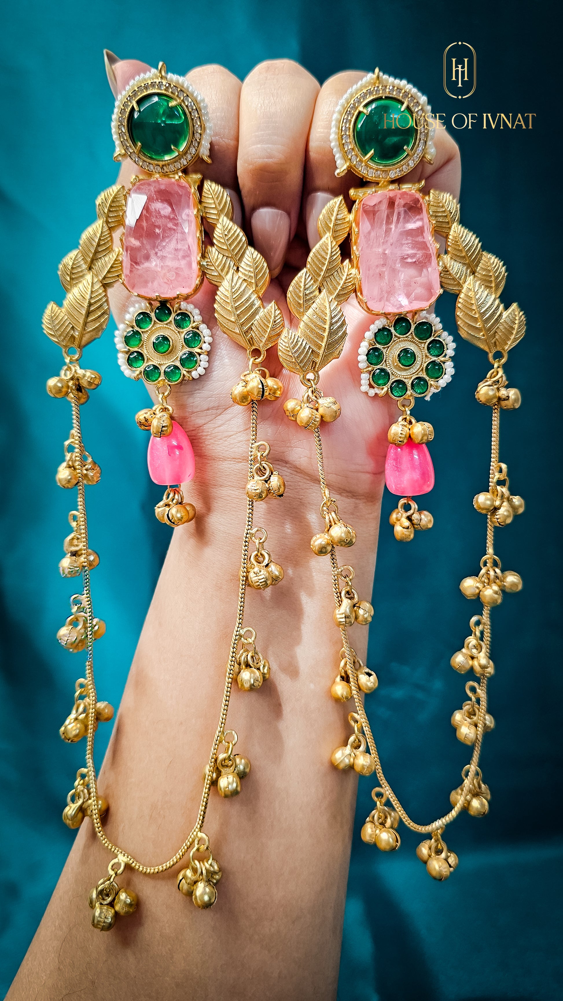 Handcrafted Statement Kashmiri Earrings