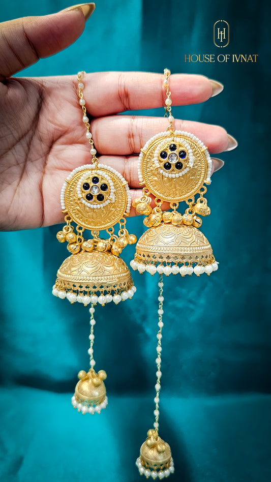 Handcrafted Statement Kashmiri Earrings