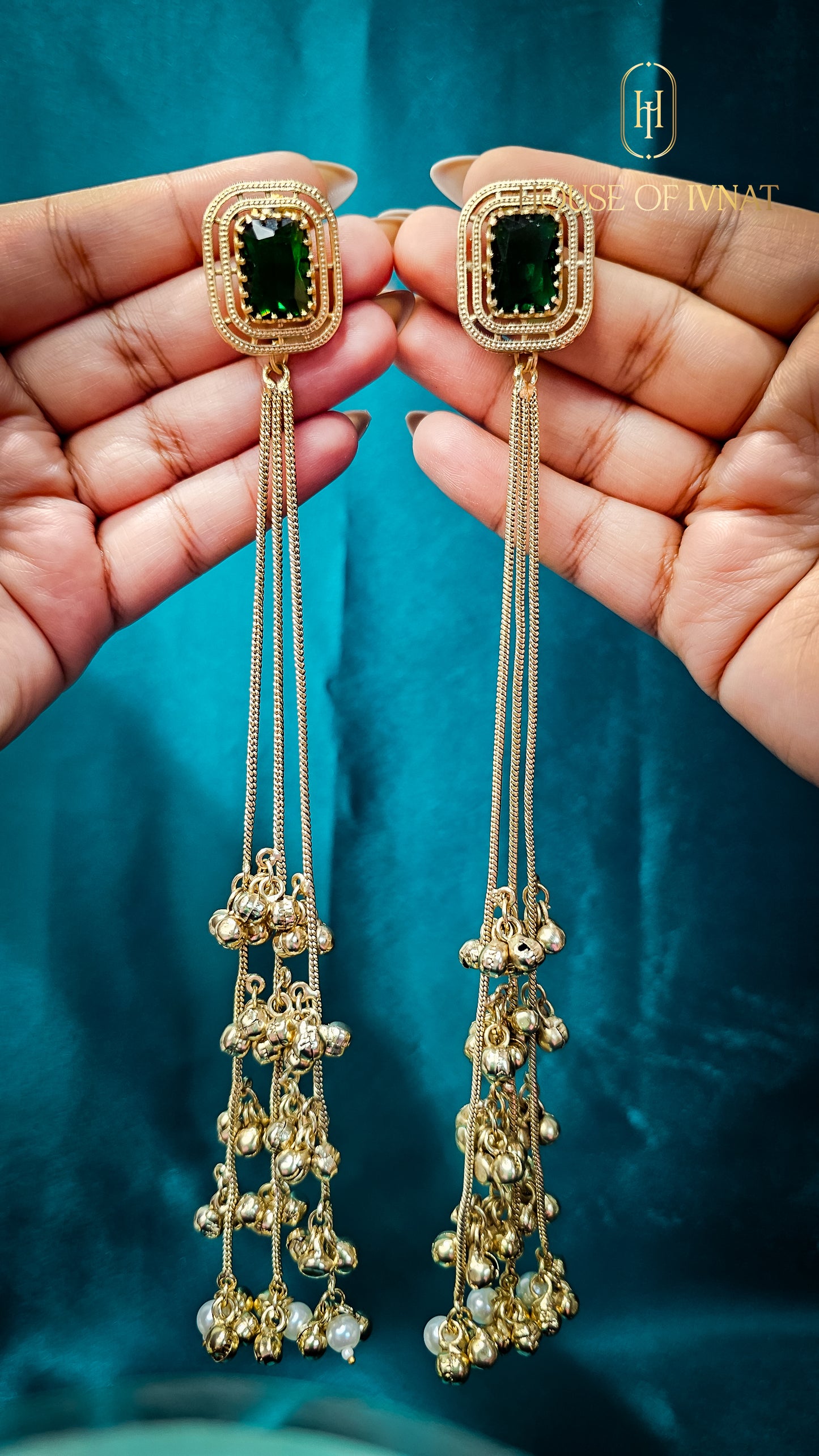 Handcrafted kashmiri earrings