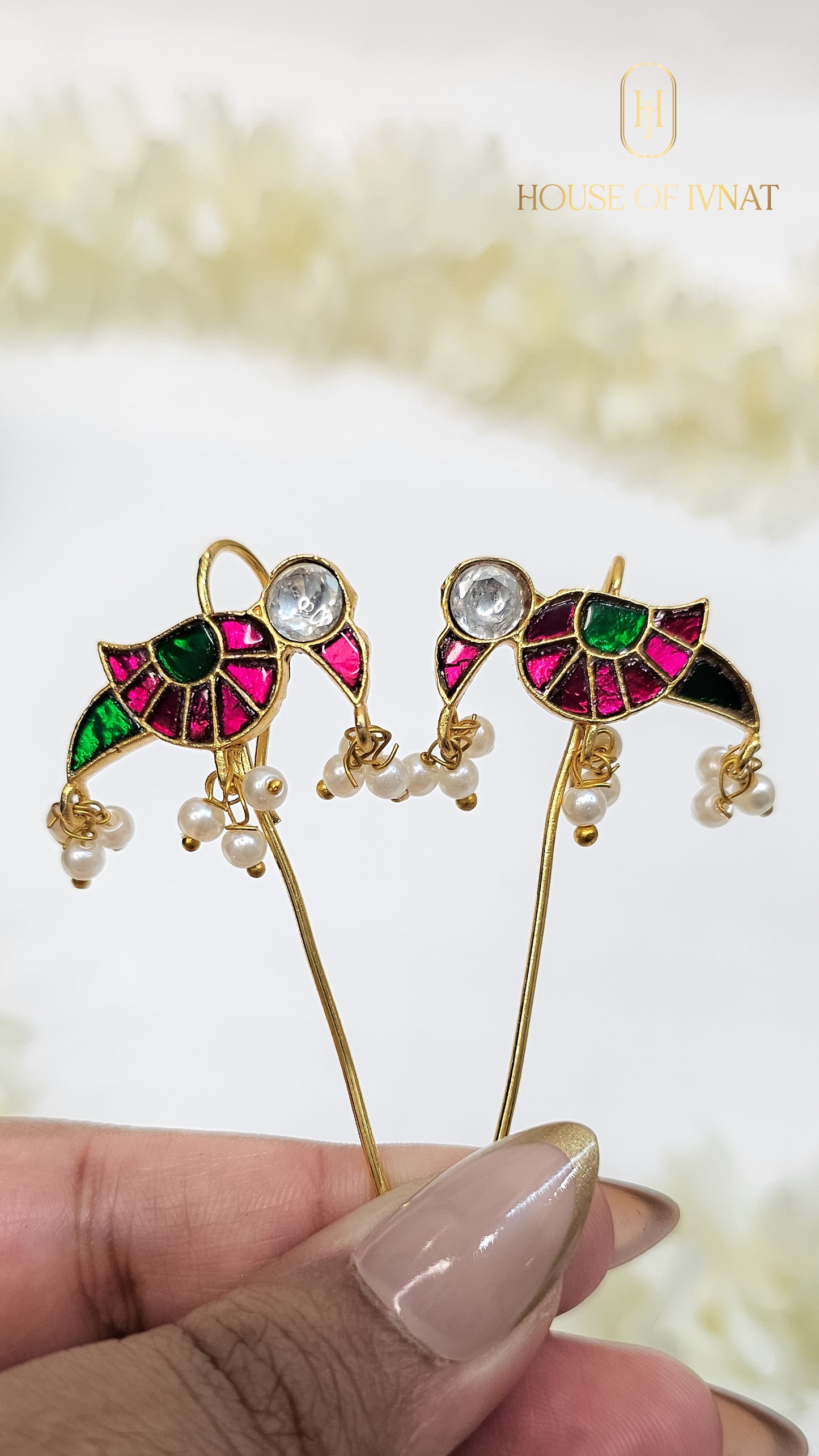 Handcrafted Needle Earcuffs