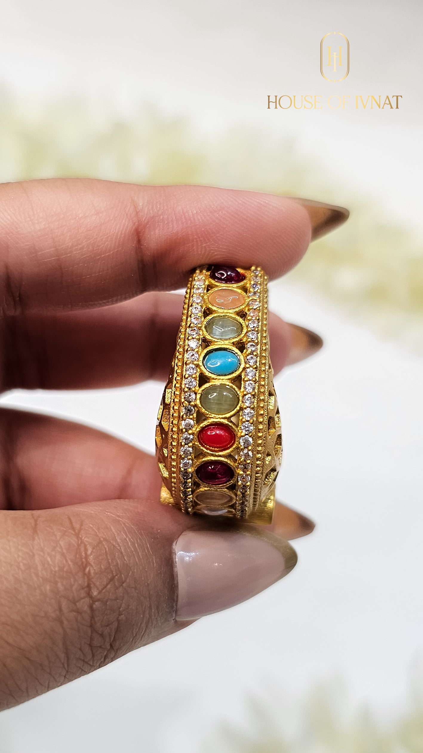 Multicolour Basket Design Bali Earrings