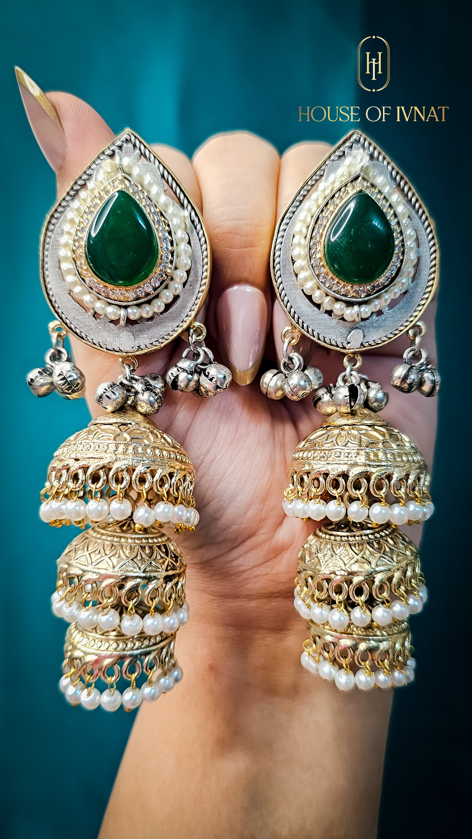 Handcrafted Kashmiri Earrings