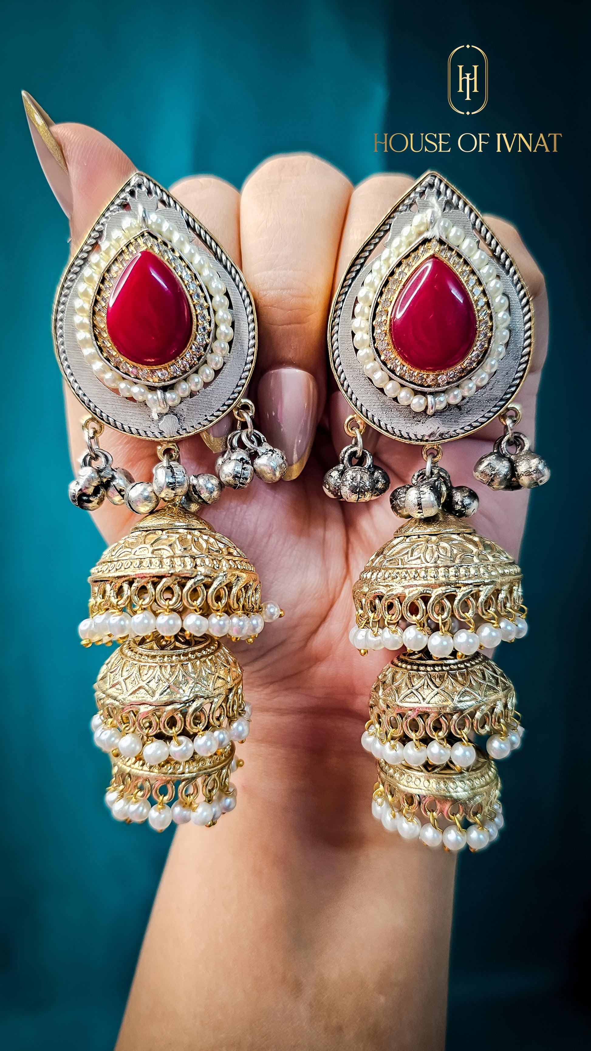 Handcrafted Kashmiri Earrings