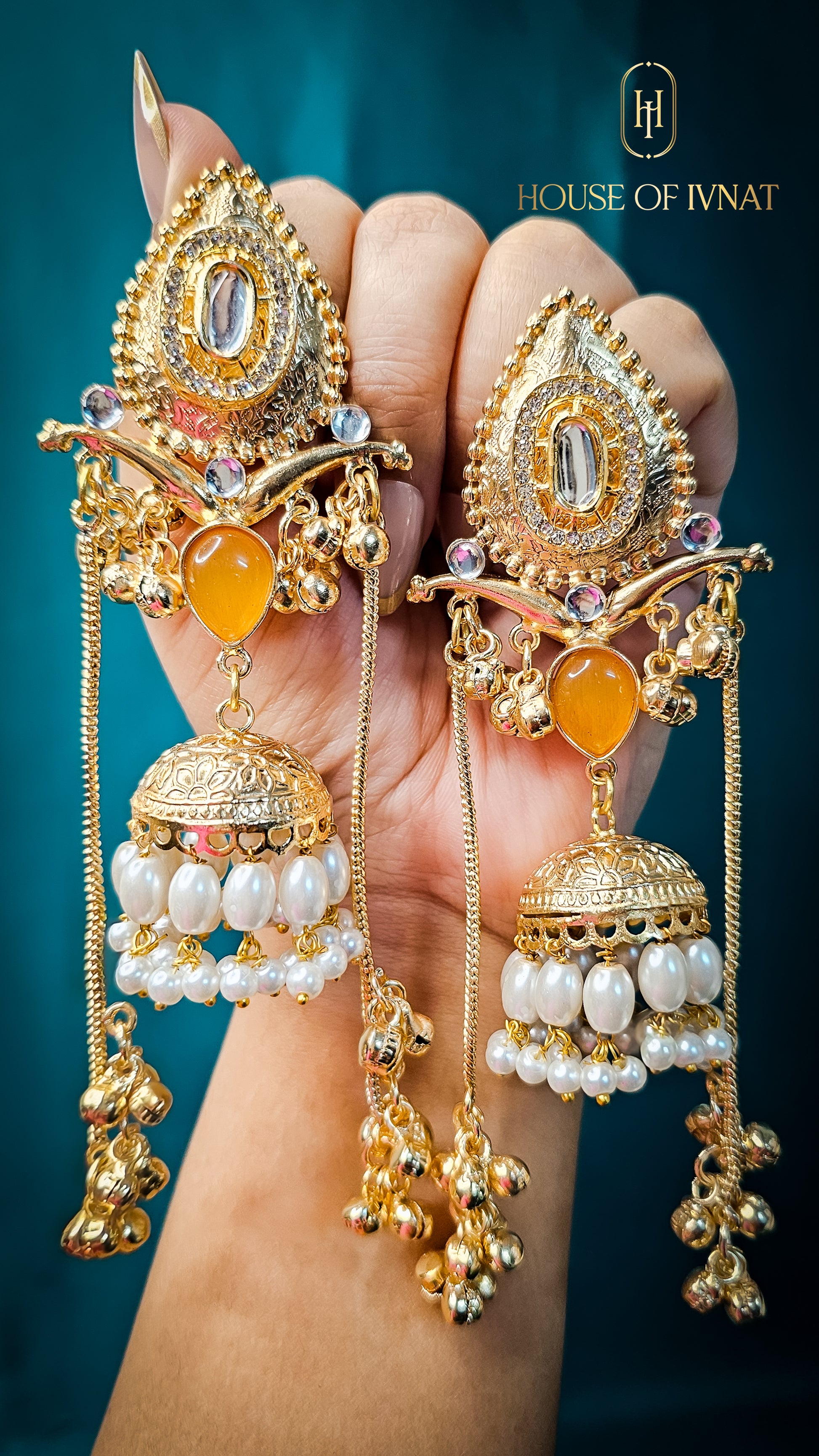 Handcrafted Kashmiri Earrings