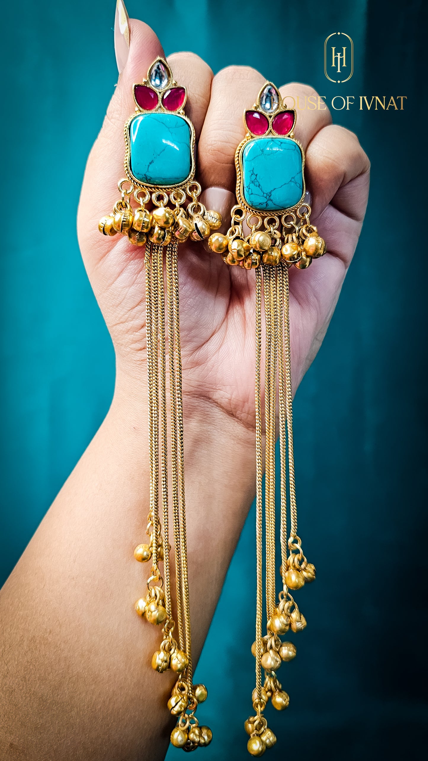 Handcrafted Kashmiri Earrings