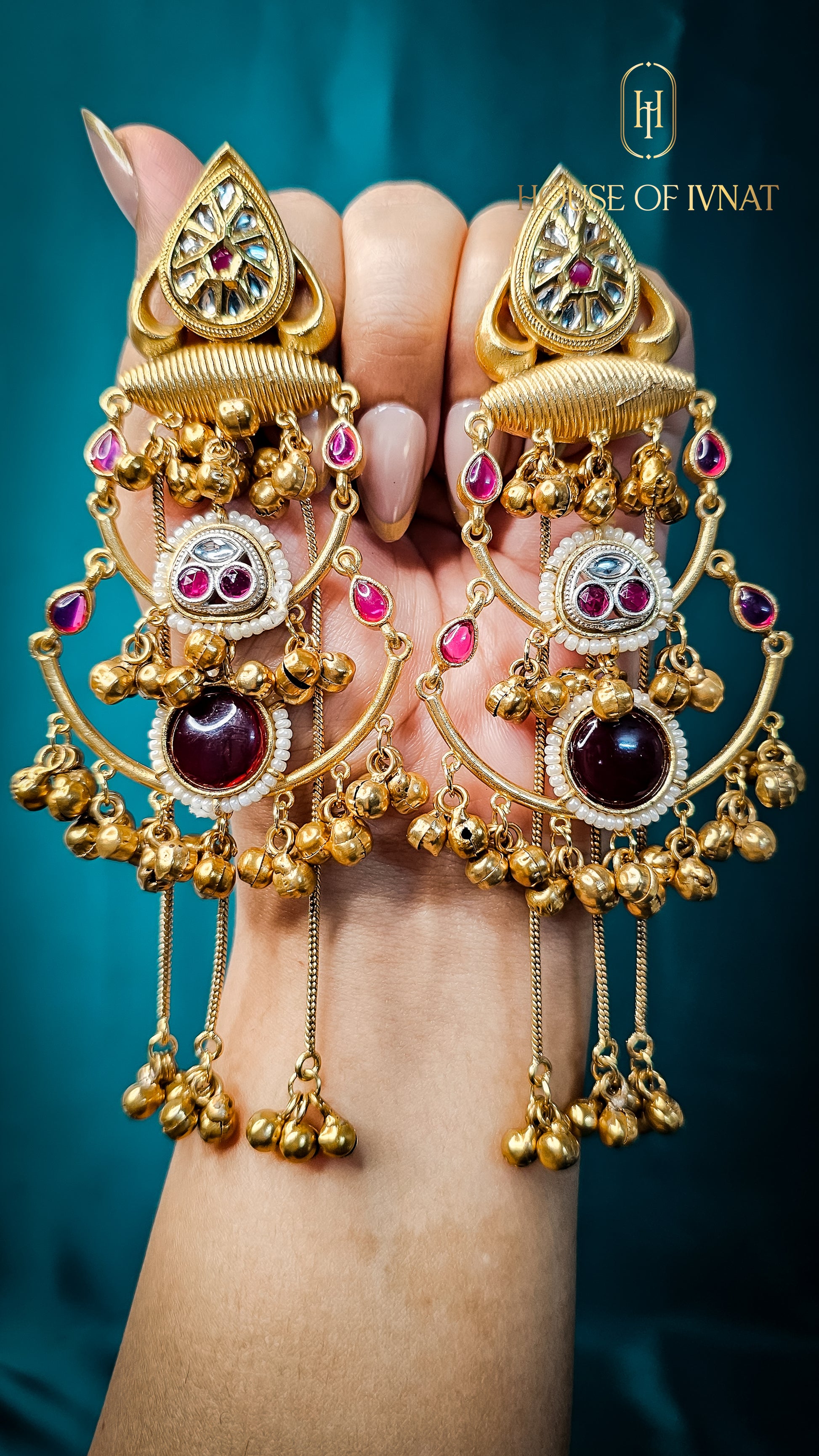 Handcrafted Kashmiri Earrings