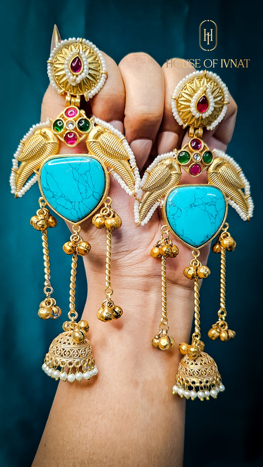 Handcrafted Kashmiri Earrings
