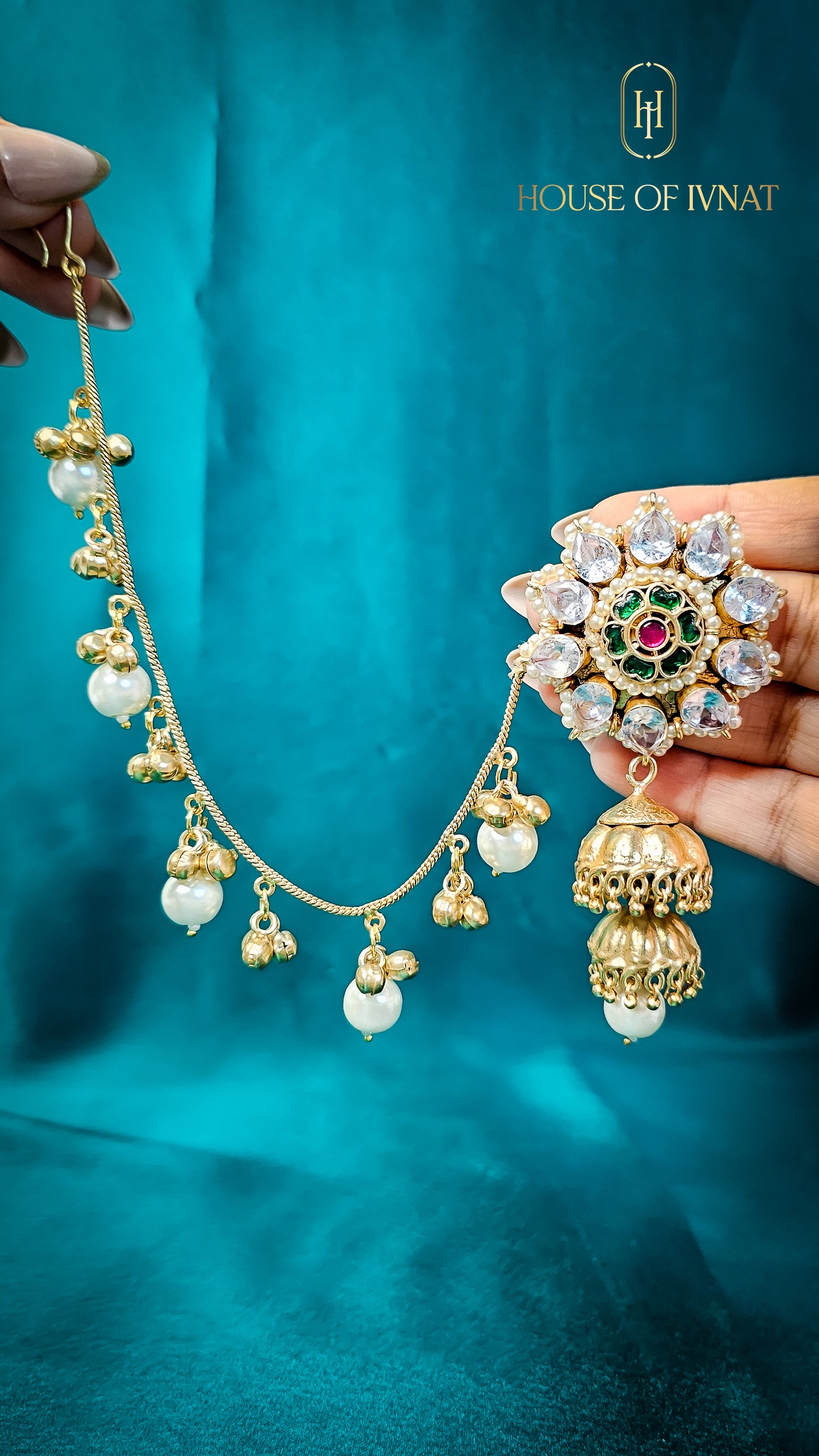 Falak Kaanchain Kashmiri Earrings